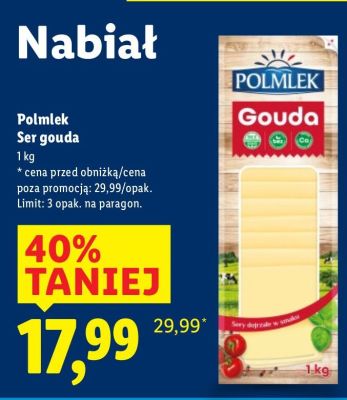 Ser gouda promocja w Lidl