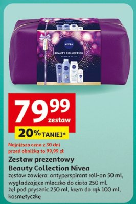 Zestaw prezentowy Beauty Collection Nivea promocja w Auchan
