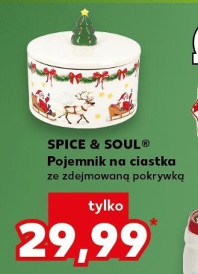 Pojemnik na ciastka ze zdejmowaną pokrywką promocja w Kaufland
