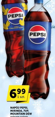 Napój Pepsi, Mirinda, 7UP, Mountain Dew promocja w Euro Sklep