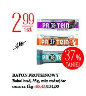 Baton 37% Bakalland ba! protein promocje