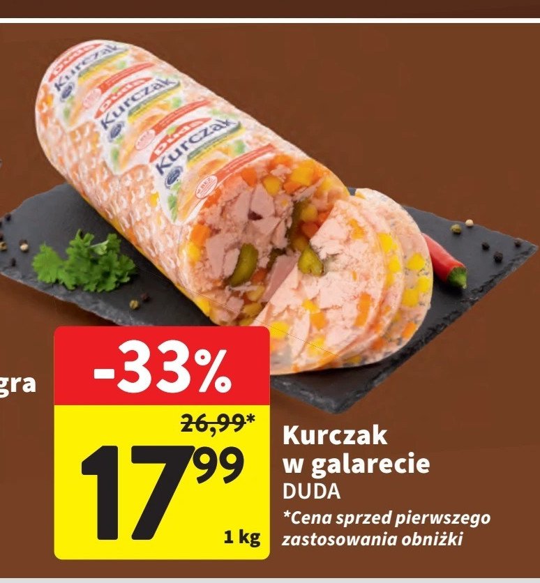 Kurczak w galarecie Silesia duda promocja w Intermarche