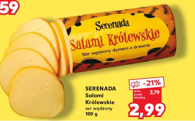 Ser salami królewskie Serenada salami promocja