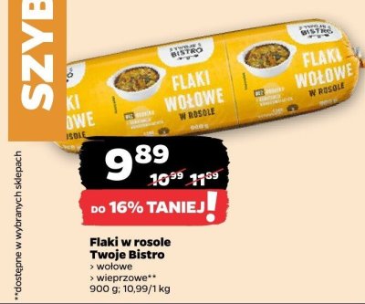 Flaki w rosole wieprzowe promocja w Netto