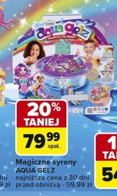 Magiczne syreny AQUA GELZ promocja w Carrefour