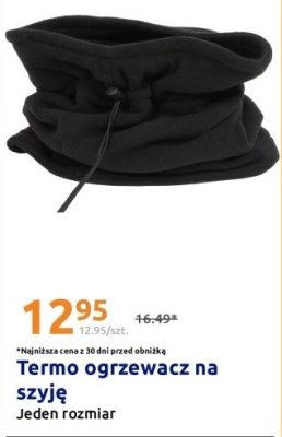 Termo ogrzewacz na szyję promocja w Action