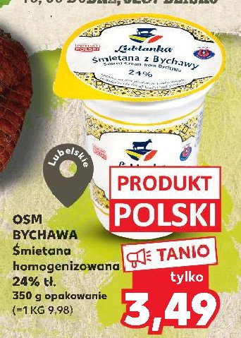 艢mietana 24 % Lublanka promocja