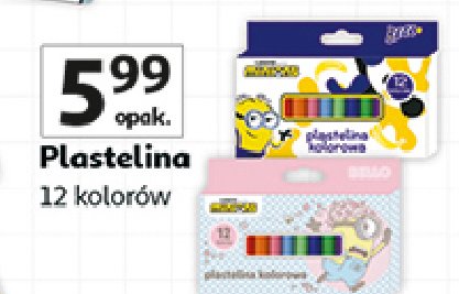Plastelina minionki promocja w Auchan
