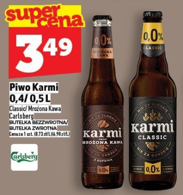 Piwo Karmi 0,4/0,5L promocja w TOPAZ