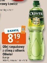 Olej rzepakowy z oliwą z oliwek Oliver promocja w Leclerc