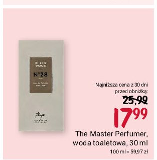 The master 2024 perfumer black wood