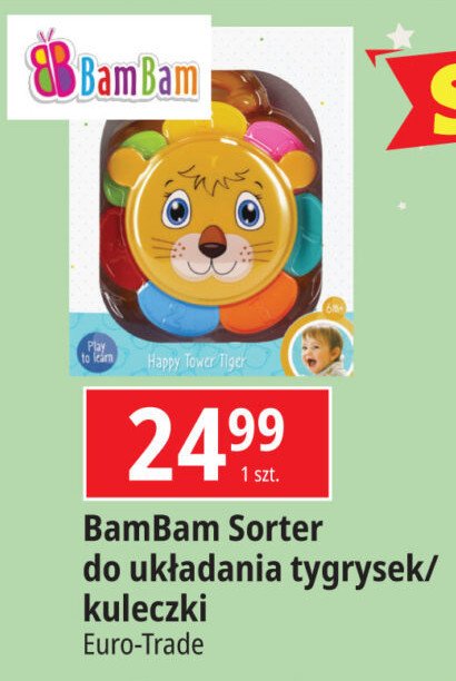 Sorter BAM BAM promocja