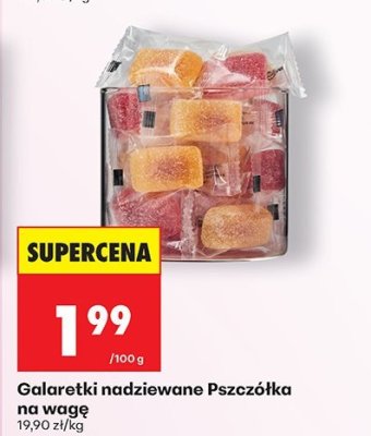Galaretki nadziewane na wagę promocja w Biedronka