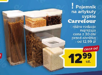 Pojemnik plastikowy rozm. xl Carrefour promocja