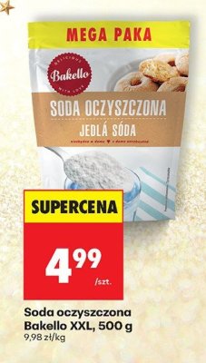 Soda oczyszczona XXL promocja w Biedronka