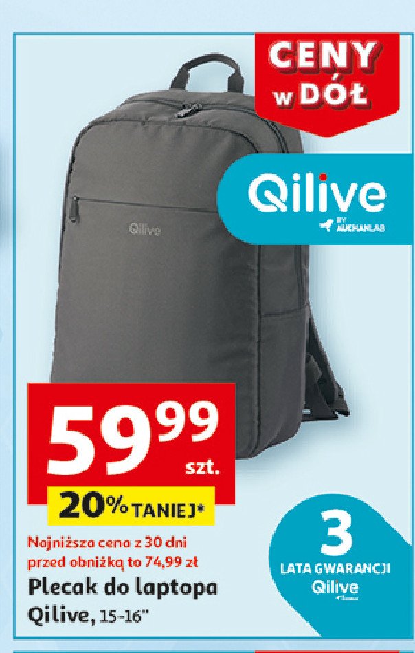 Plecak do laptopa 15-16" Qilive promocja