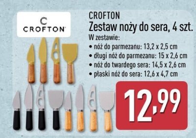 Zestaw noży do sera, 4 szt. promocja w Aldi