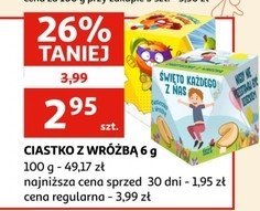 Ciastko z wróżbą promocja