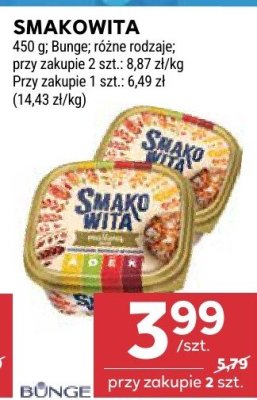 Smakowita Bunge promocja w Stokrotka