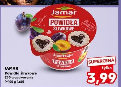 Powidła śliwkowe Jamar promocja