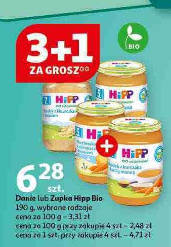 Rosołek z kluseczkami i indykiem Hipp promocja