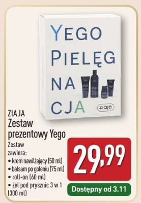 Zestaw prezentowy Yego promocja w Aldi