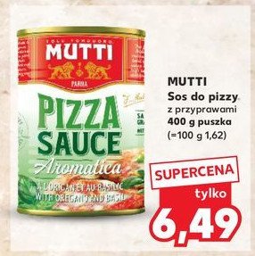 Sos do pizzy z przyprawami Mutti promocja
