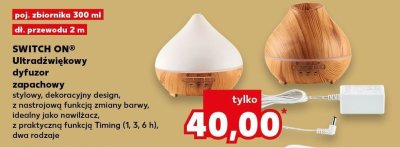 Ultradźwiękowy dyfuzor zapachowy  promocja w Kaufland