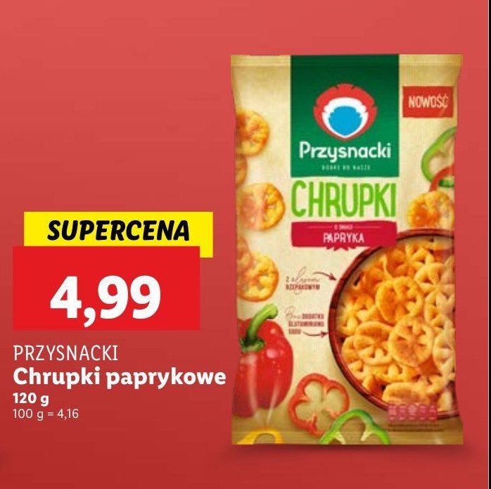 Chrupki paprykowe Przysnacki promocja