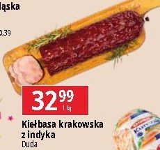 Kiełbasa krakowska z indyka Silesia duda promocja