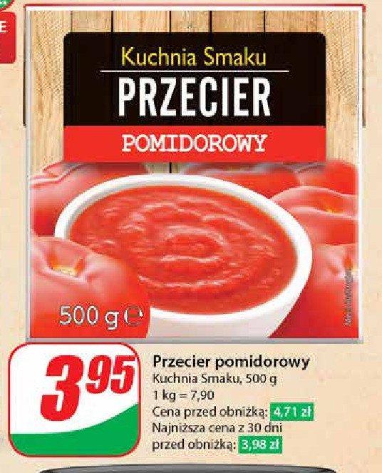 Przecier pomidorowy Kuchnia smaków promocja