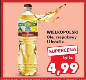 Olej Wielkopolski rzepakowy promocja w Kaufland