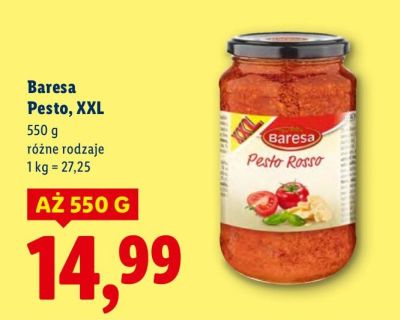 Pesto Baresa, XXL promocja w Lidl