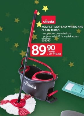 Komplet mop Easy Wring and Clean Turbo promocja w Selgros
