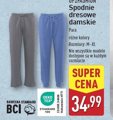 Spodnie dresowe m-xl Up2fashion promocja w Aldi