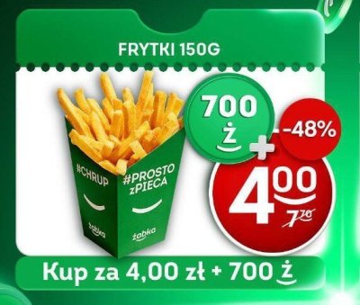 Frytki 150g promocja w Żabka