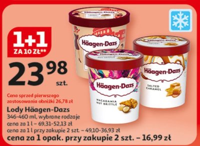 Lody Häagen-Dazs promocja w Auchan