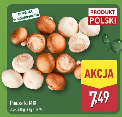Pieczarki MIX promocja w Aldi