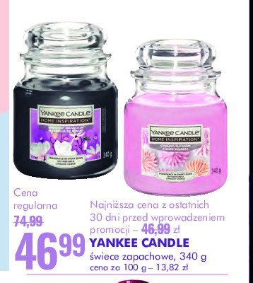 Świeca zapachowa w szkle sugared blossom YANKEE CANDLE promocja