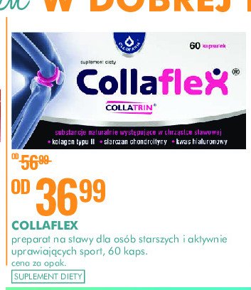 Kapsułki wspomagające pracę stawów i kości COLLAFLEX OSTEON promocja