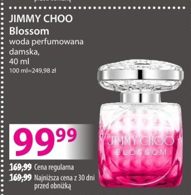 Perfumy JIMMY CHOO Blossom woda perfumowana damska promocja w Hebe