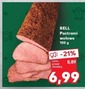 Pastrami wołowe Bell polska promocja w Kaufland