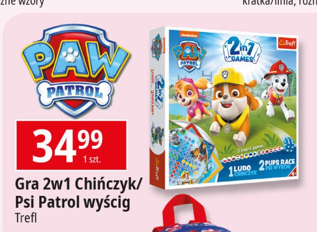 Gra 2w1 psi patrol Trefl promocja