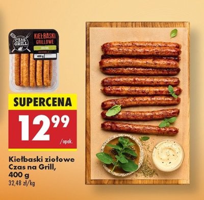 Kiełbaski grillowe ziołowe Czas na grill promocja