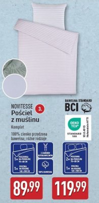 Komplet pościeli muślinowej 160 x 200 cm + 2 x 70 x 80 cm Novitesse promocja