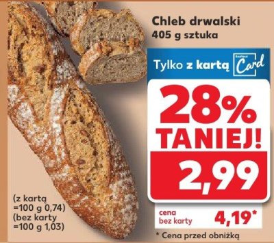 Chleb promocja w Kaufland