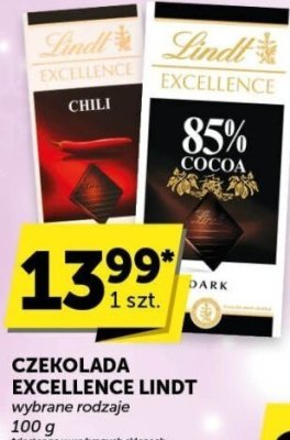 Czekolada Excellence Lindt promocja w Euro Sklep