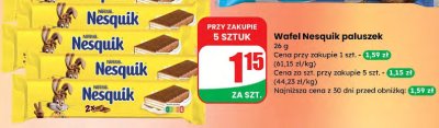 Wafel paluszek promocja w Dino