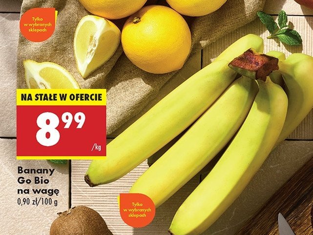 Banany Gobio promocja w Netto