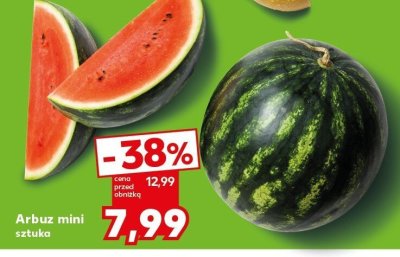Arbuz mini sztuka promocja w Kaufland